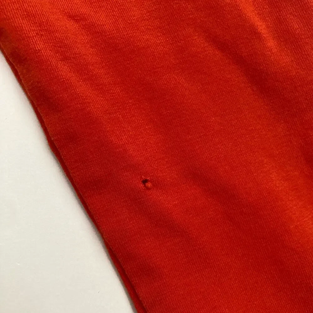 Hanna Andersson Side Stripe Legging Orange Spice 4 100cm